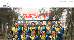 Desktop Screenshot of cricketargentina.com